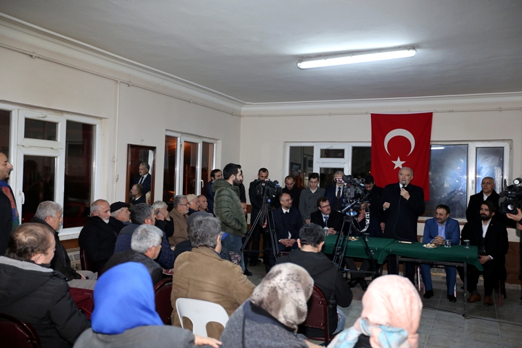MEVLÜT UYSAL:“TÜRKİYE’YE ÖRNEK OLACAK OSMANLI KÖYLERİ KURULACAK”