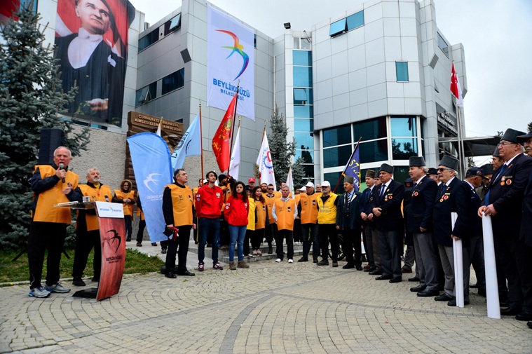 57. ALAY YÜRÜYÜŞÜ BEYLİKDÜZÜ’NDEN BAŞLADI