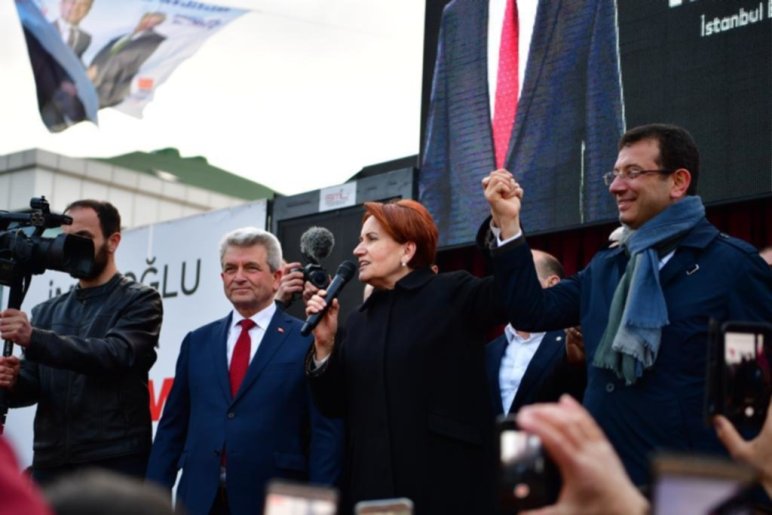 İmamoğlu’na Akşener desteği