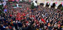 İmamoğlu ve Akgün Tepecik meydanında halkla buluştu…       İmamoğlu: Gölün ortasına da bina dikerler!