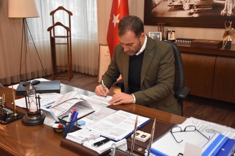 VOLKAN YILMAZ, İLK İSKÂN İMZASINI OKUL İÇİN ATTI