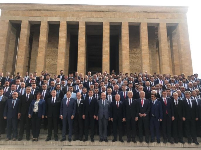 CHP’li belediye başkanları Anıtkabir’de