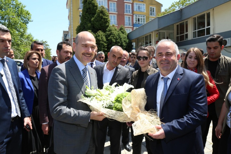 Bakan Soylu’dan Çatalca Belediyesi’ne Ziyaret…