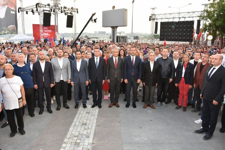 SİLİVRİ’DE 19 MAYIS’IN 100. YILDÖNÜMÜ TÖRENLE KUTLANDI