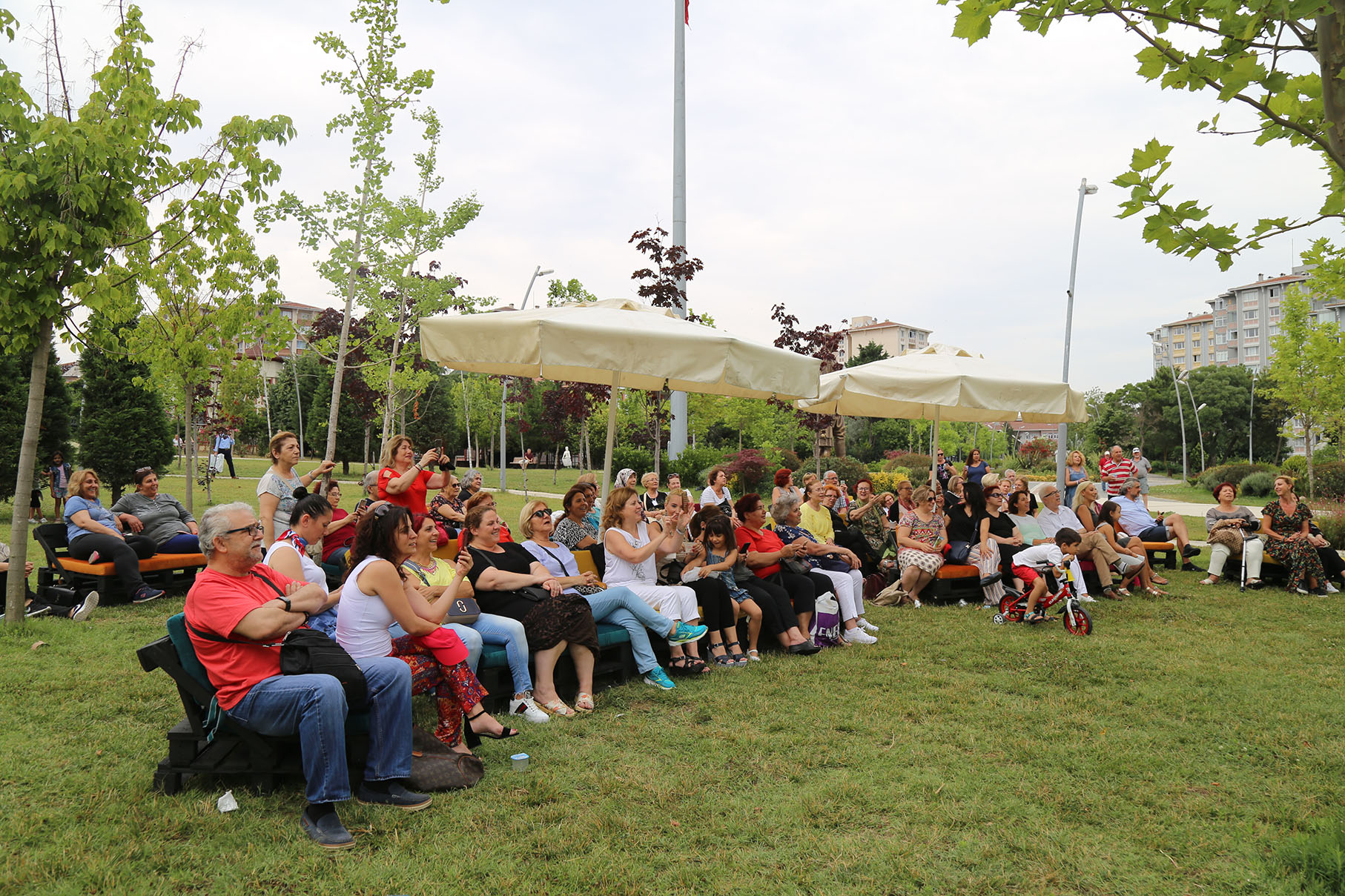 Büyükçekmece’nin parklarında  “Hayat Var”