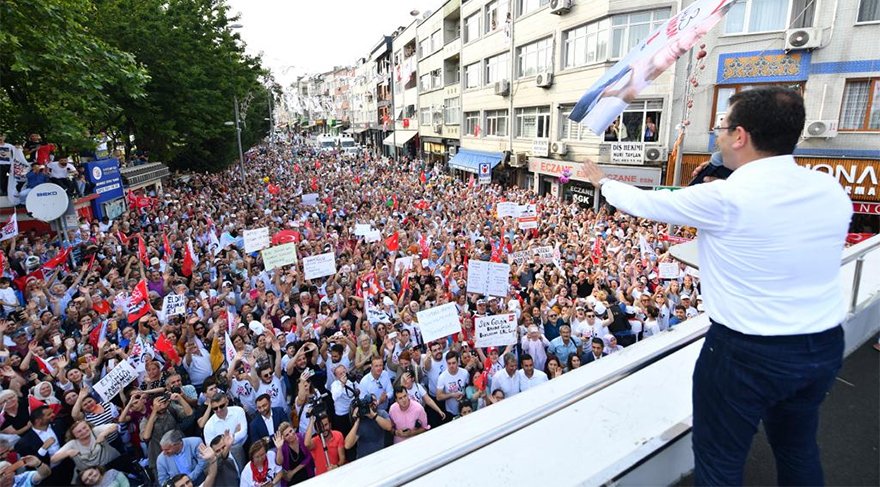 İmamoğlu: ”Hep birlikte egemenliğin kayıtsız şartsız milletin olduğunu, 23 Haziran’da bu hukuk bilmeyenlere anlatacağız”