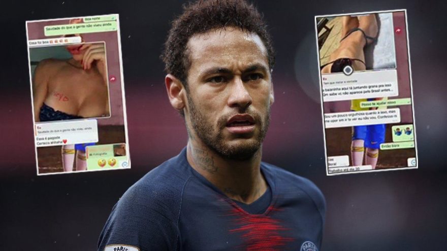 Neymar tecavüz iddialarını reddetti! Whatsapp görüşmelerini yayınladı…