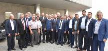 SİLİVRİ MUHTARLARI DEVLET BAHÇELİ İLE BULUŞTU