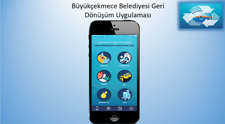 Büyükçekmeceliler geri dönüşüm için mobil uygulama kullanıyor