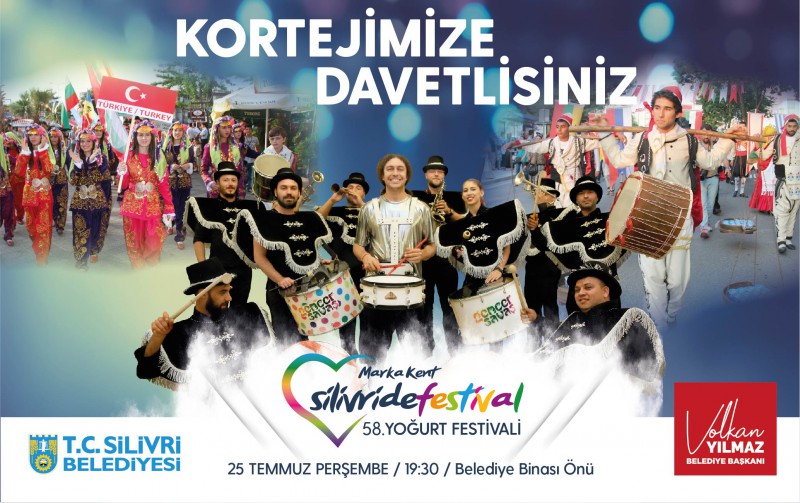 58. SİLİVRİ YOĞURT FESTİVALİ BAŞLIYOR