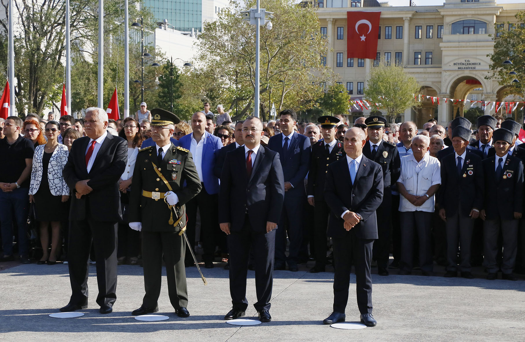 Büyük Zafer’in 97’inci yılı Büyükçekmece’de coşkuyla kutlandı