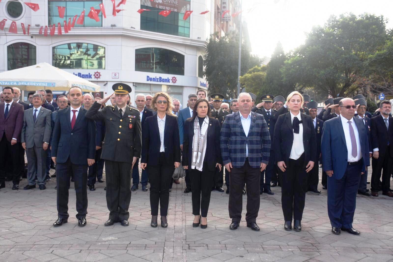 ÇATALCA’DA  ALAİYE ŞEHİTLERİ  ANILDI…