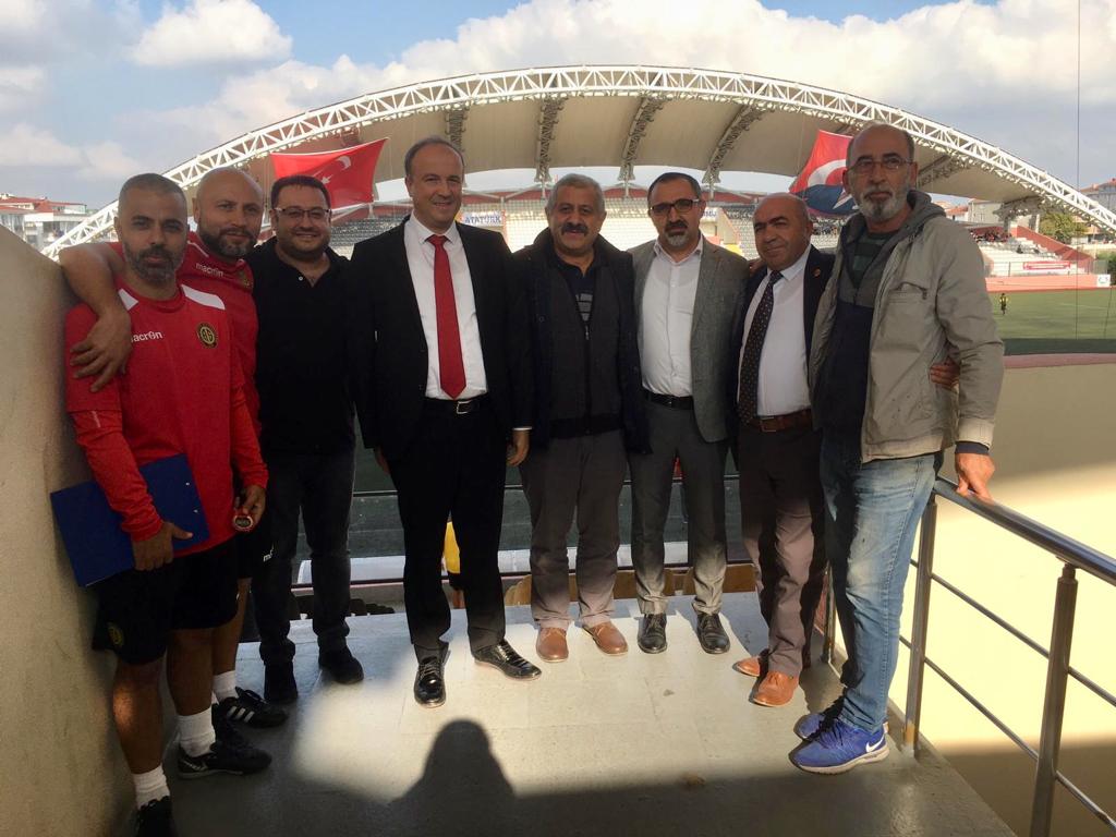 HANÇERLİ’DEN AVCILARSPOR’A MORAL ZİYARETİ