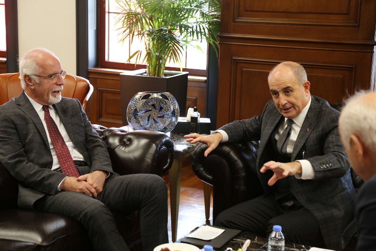 BARO BAŞKANI MEHMET DURAKOĞLU’NDAN BAŞKAN AKGÜN’E ZİYARET