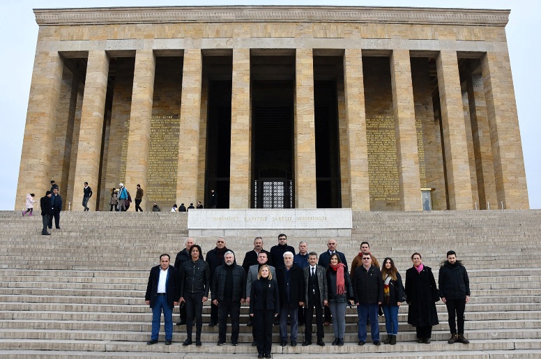 BÜYÜKÇEKMECELİ MUHTARLAR ATATÜRK’ÜN HUZURUNDA!