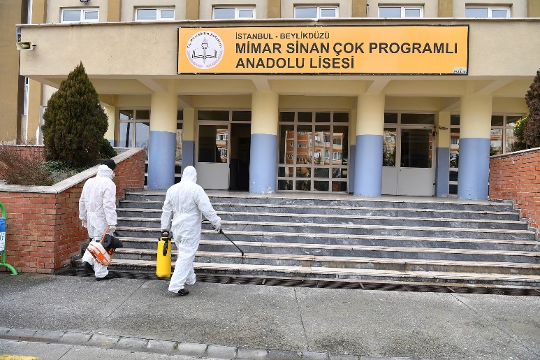 BEYLİKDÜZÜ’NDEKİ OKULLAR İKİNCİ DÖNEME HAZIRLANIYOR