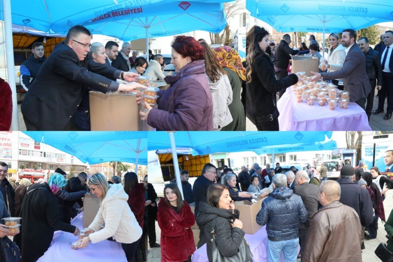 BAŞKAN ÜNER’DEN  REGAİP KANDİLİ’NDE  LOKMA İKRAMI