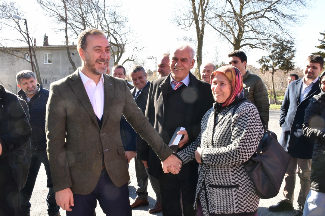 BAŞKAN YILMAZ KÖY ZİYARETLERİNE DEVAM EDİYOR