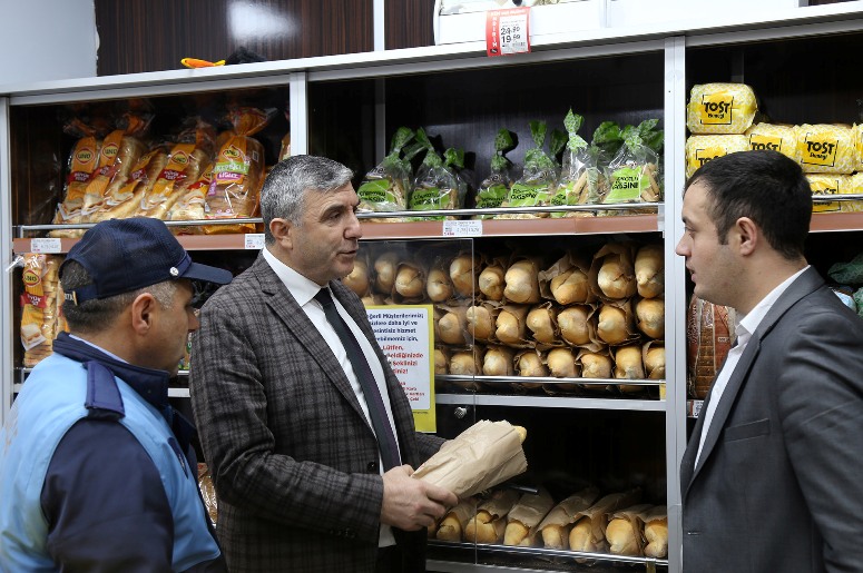 KORONAVİRÜS TEDBİRLERİ KAPSAMINDA POŞETSİZ EKMEK SATANLARA CEZA KESİLECEK