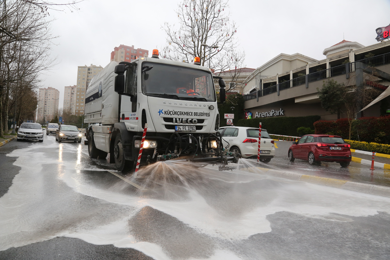 KÜÇÜKÇEKMECE BELEDİYESİ’NDEN KORONAVİRÜS ÖNLEMLERİ…