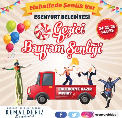 ESENYURT SOKAKLARI RAMAZAN BAYRAMI’NDA ŞENLENECEK