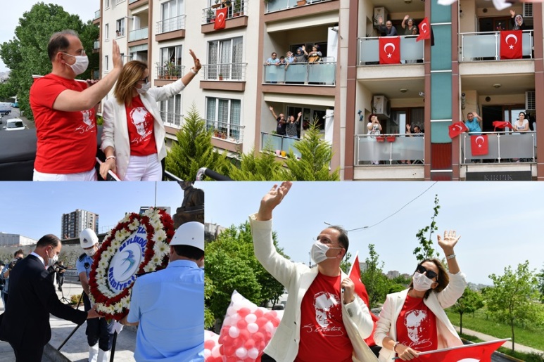 BEYLİKDÜZÜ’NDE 19 MAYIS COŞKUSU