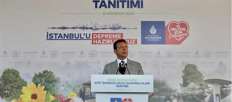 BAŞKAN İMAMOĞLU: “DEPREM İÇİN KUL, KÖLE OLURUZ AMA KANAL İSTANBUL İÇİN KARŞINIZDA DİMDİK DURURUZ”