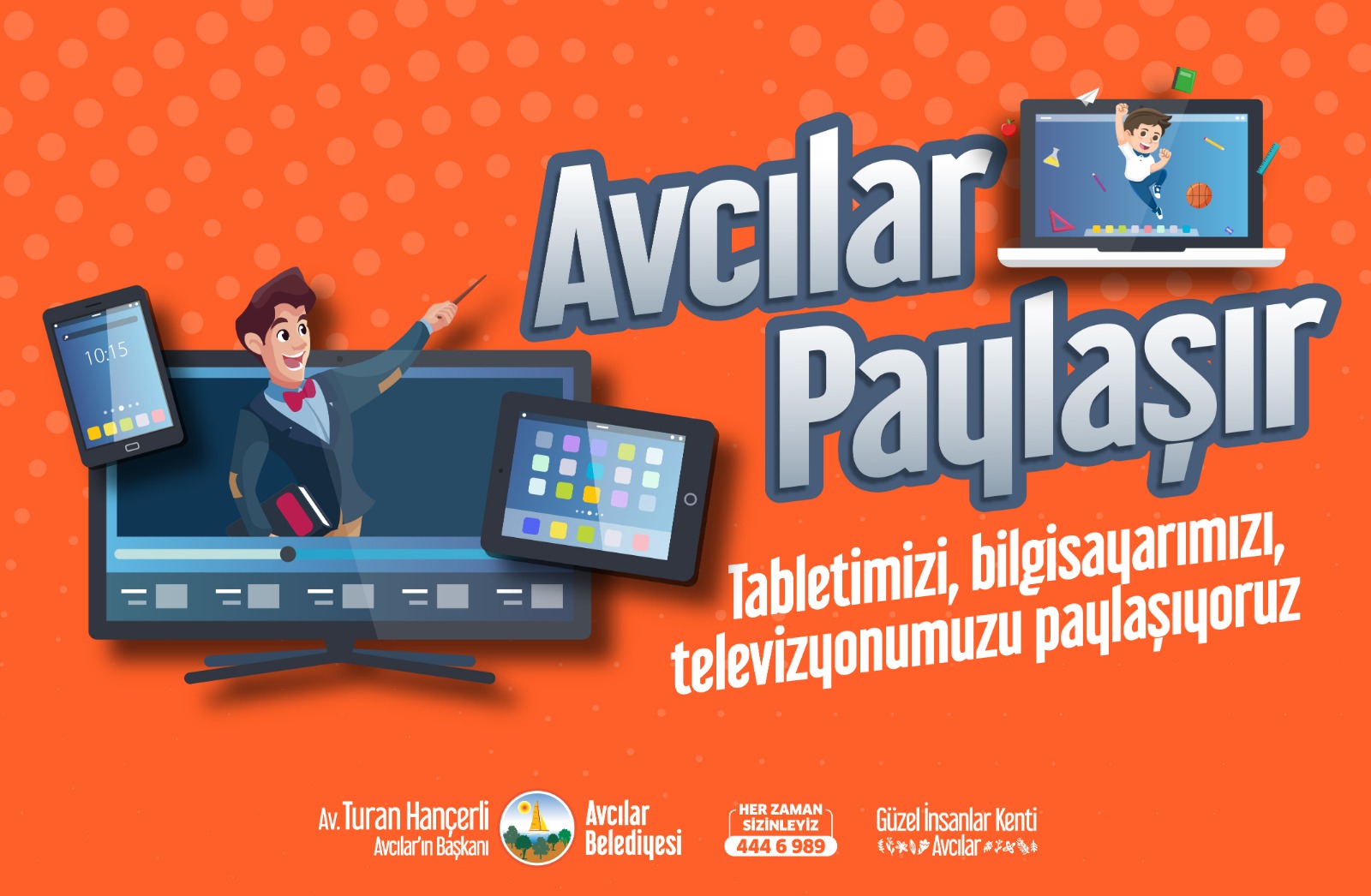 AVCILAR BELEDİYESİ, EĞİTİMDE EŞİTLİK İÇİN “AVCILAR PAYLAŞIYOR” DEDİ