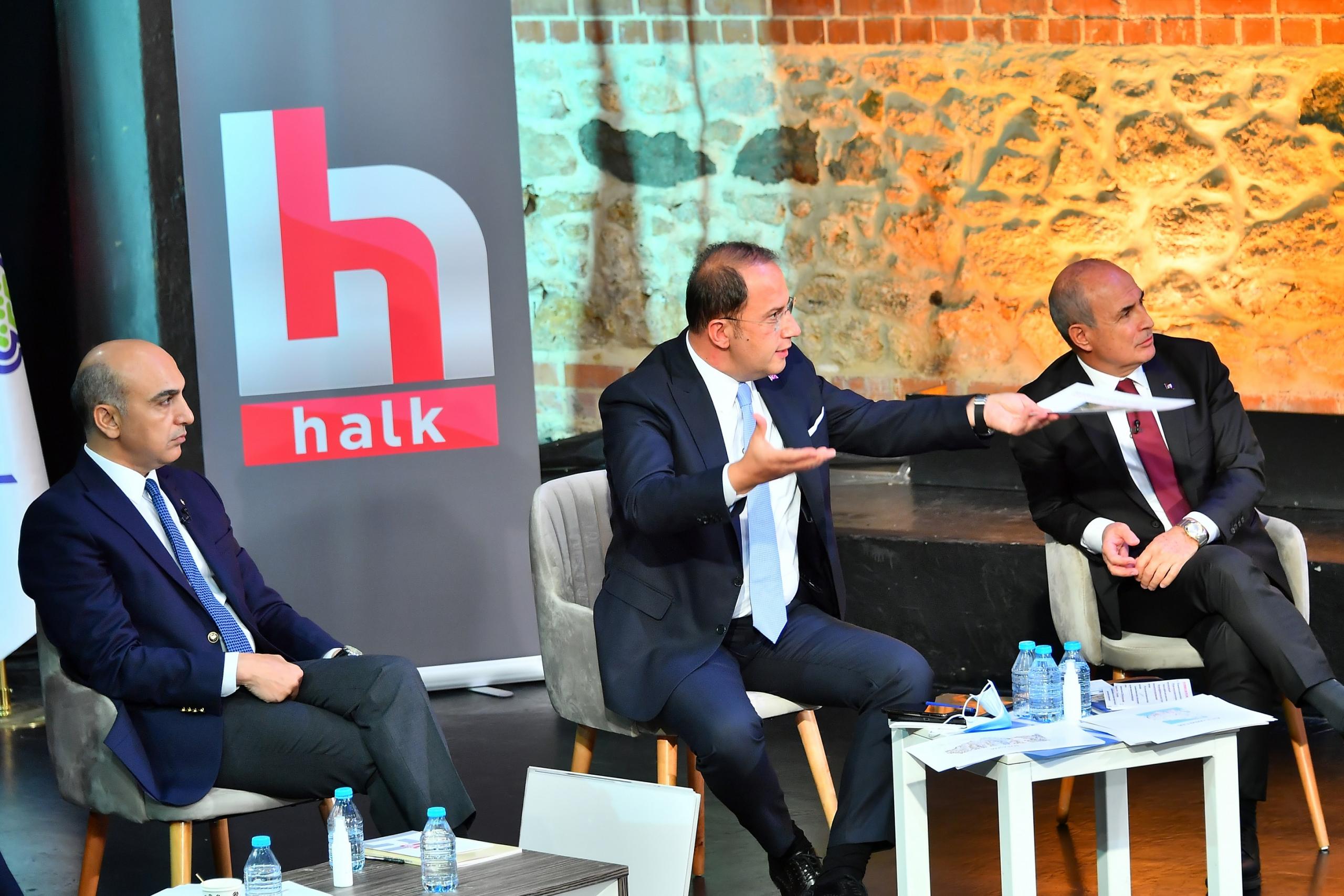 BAŞKAN ÇALIK, HALK TV CANLI YAYININA KONUK OLDU