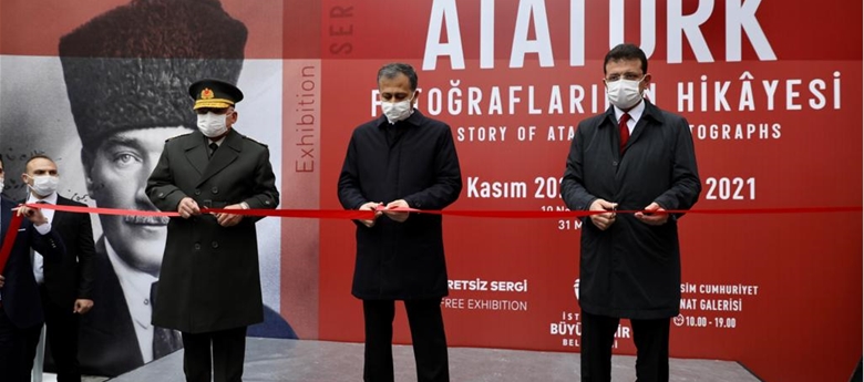 “ATATÜRK’ÜN FOTOĞRAFLARININ HİKAYESİ” SERGİSİ AÇILDI