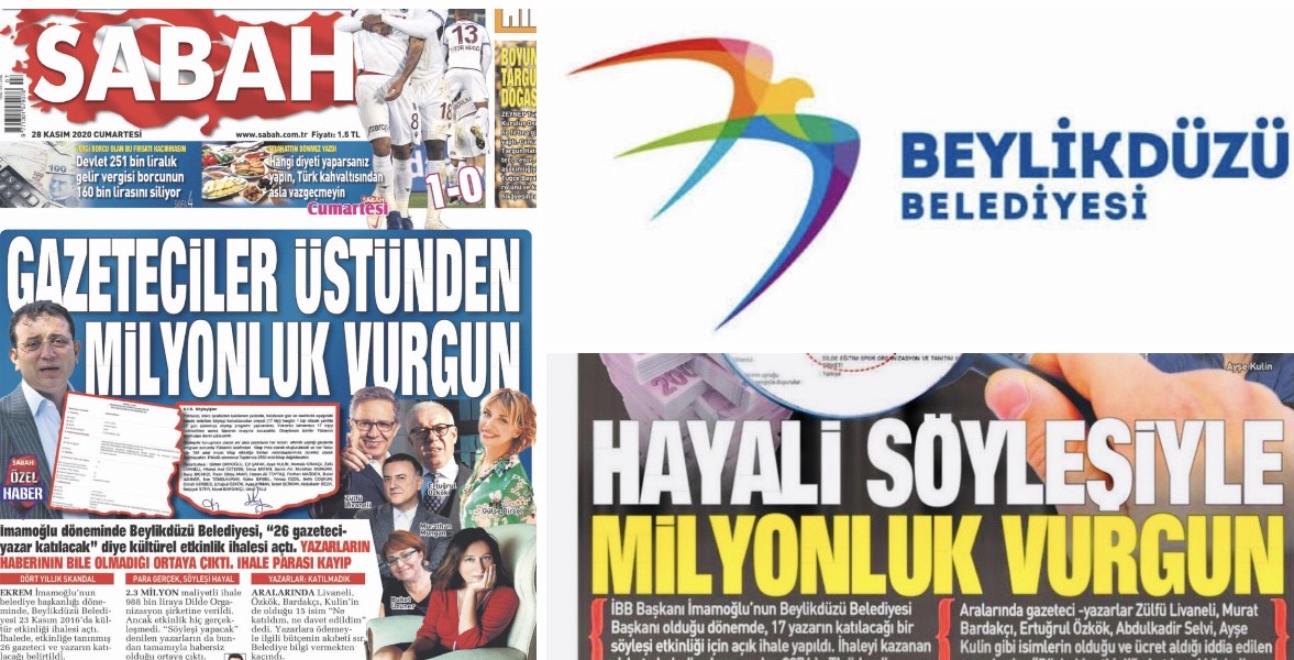 BEYLİKDÜZÜ BELEDİYESİ’NDEN SABAH’IN MANŞETİNE CEVAP