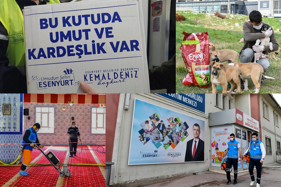 ESENYURT BELEDİYESİ ŞUBAT AYINDA DA YARDIMLARINI SÜRDÜRDÜ