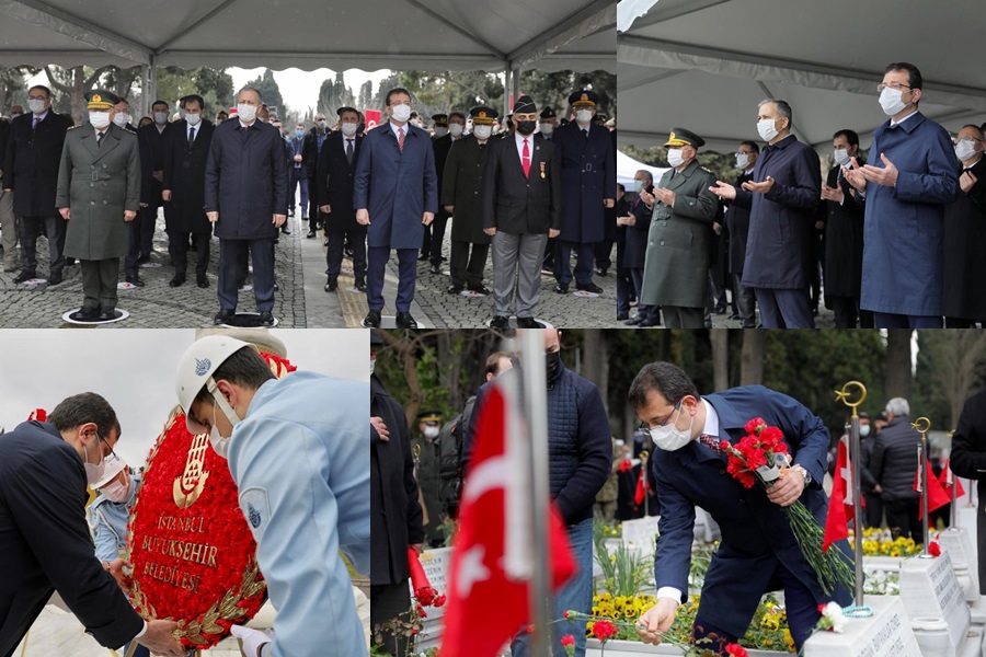 ÇANAKKALE ŞEHİTLERİ İSTANBUL’DA DA ANILDI