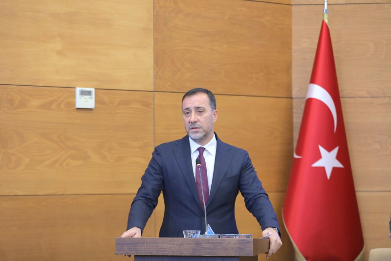 BAŞKAN YILMAZ DEPREMLE MÜCADELE ÇALIŞMALARINI ANLATTI