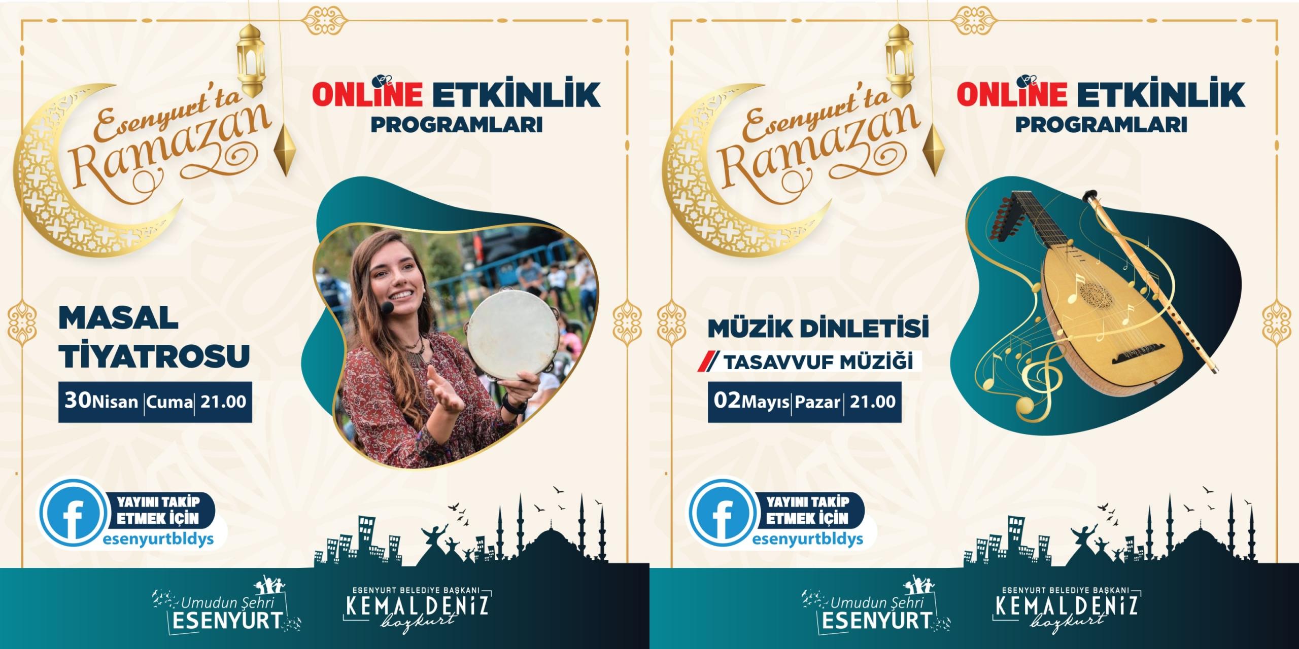 ESENYURT’TA ONLİNE RAMAZAN ETKİNLİKLERİ DEVAM EDİYOR