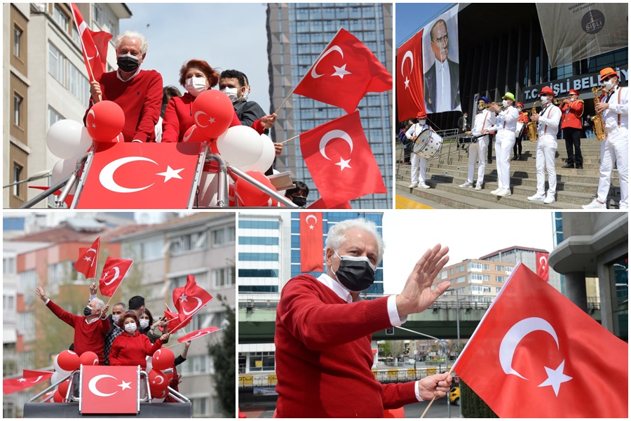 23 NİSAN ŞİŞLİ’DE DOLU DOLU KUTLANDI