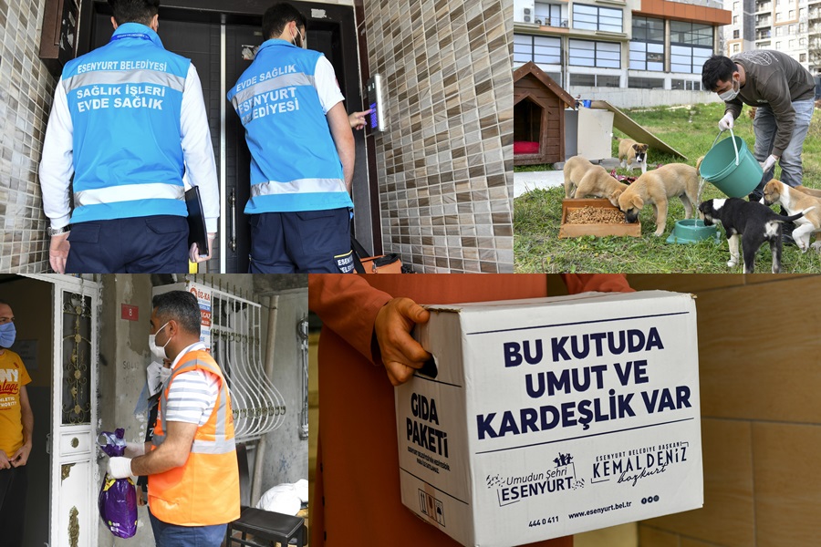 ESENYURT BELEDİYESİ, MAYIS AYINDA DA YARDIM VE HİZMETLERİNİ ARTIRARAK SÜRDÜRDÜ