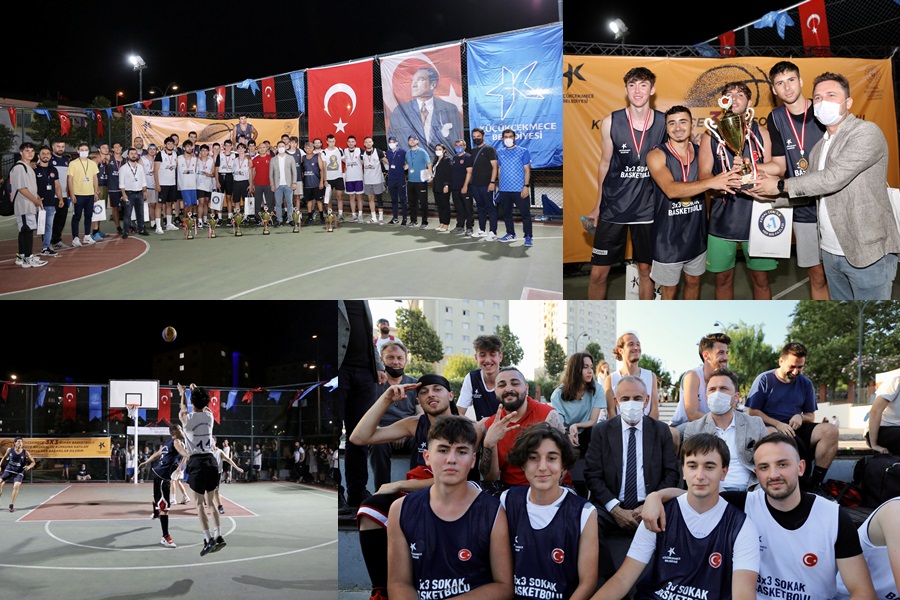 KÜÇÜKÇEKMECE’DEKİ 3*3 SOKAK BASKETBOLU TURNUVALARINDA KIYASIYA REKABET