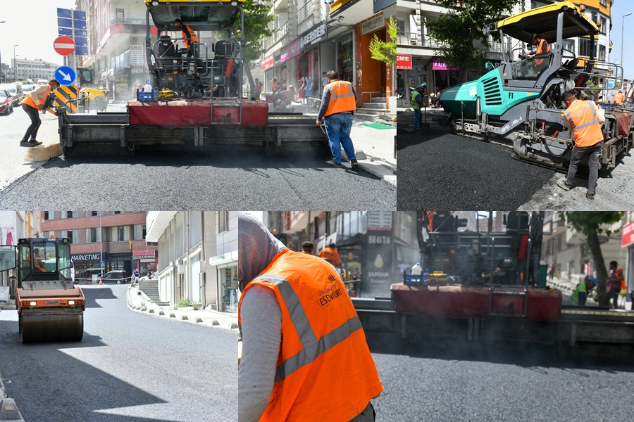 ESENYURT BELEDİYESİ, YOLLARI YENİLEMEYE DEVAM EDİYOR