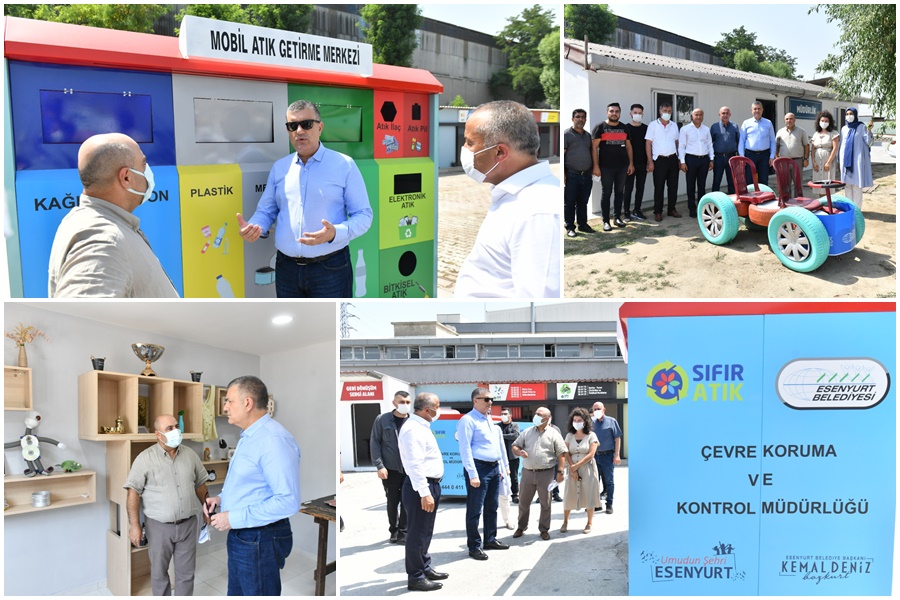 BAŞKAN BOZKURT, YENİ YAPILAN 1. SINIF ATIK GETİRME MERKEZİ’Nİ İNCELEDİ