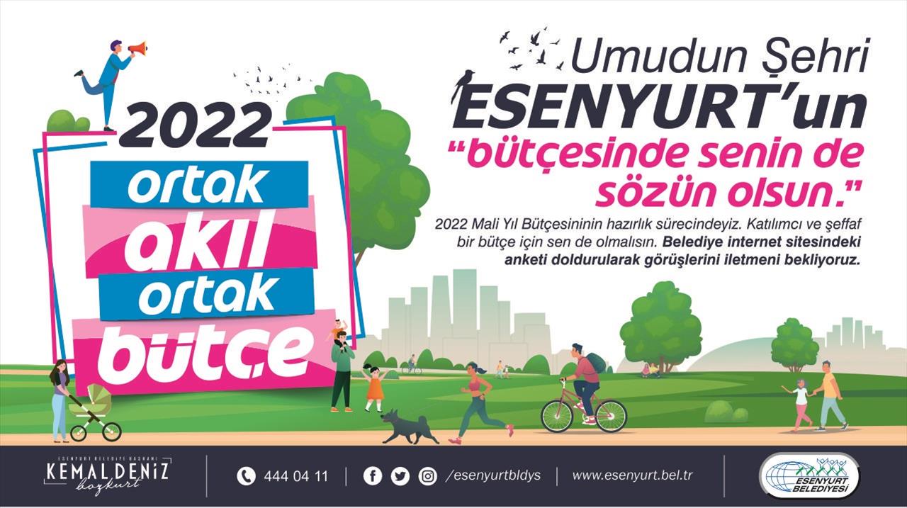 ESENYURT’TA BİR İLK! BÜTÇENİN BELİRLENMESİNDE VATANDAŞLAR DA SÖZ SAHİBİ OLUYOR