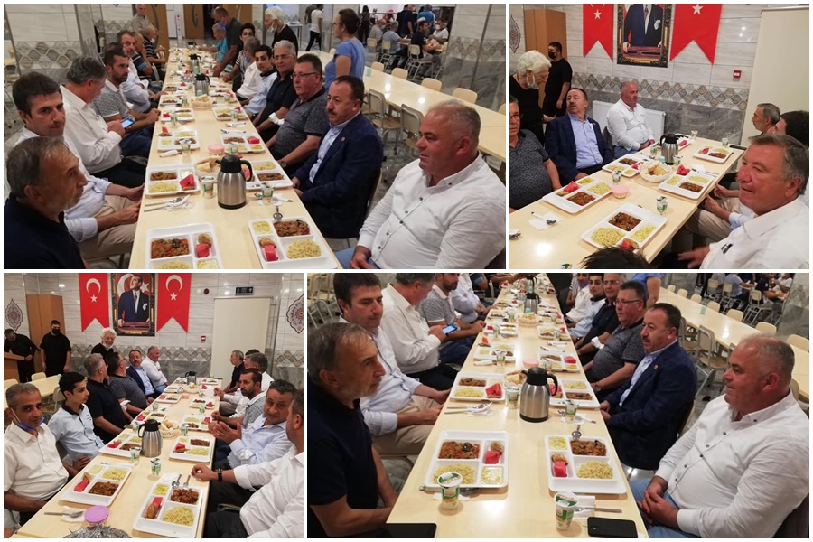BAŞKAN MESUT ÜNER: DOSTLARIMIZLA İFTAR SOFRASINDA BİR ARAYA GELDİK