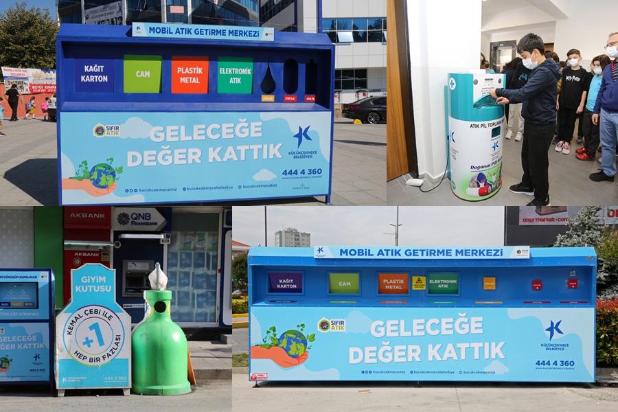 KÜÇÜKÇEKMECELİLER GERİ DÖNÜŞÜM İÇİN EL ELE VERDİ