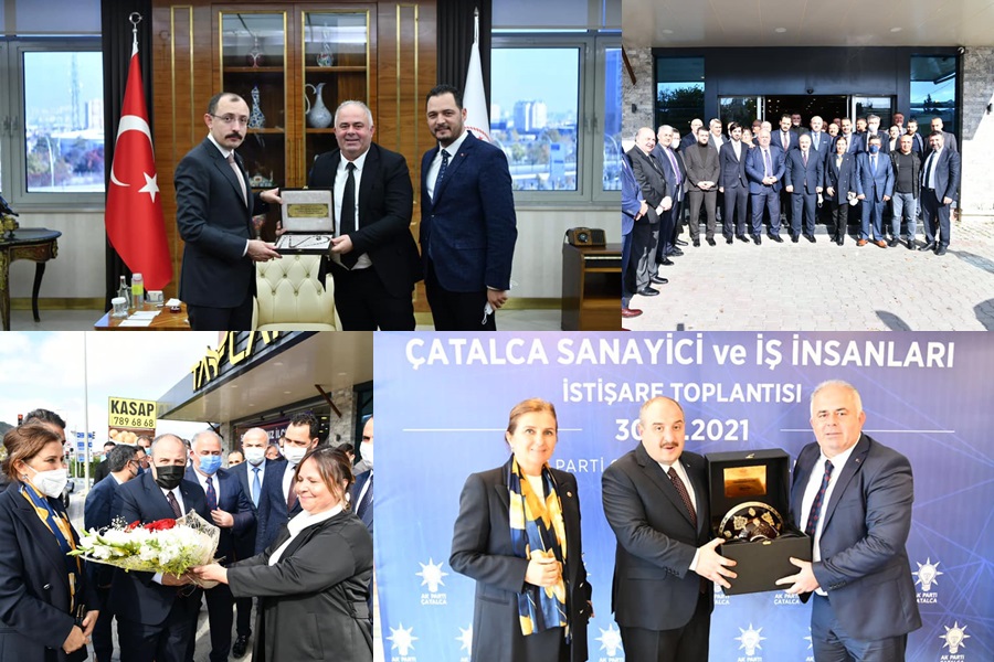 BAŞKAN MESUT ÜNER ÇATALCA İÇİN BİR HAFTADA İKİ BAKANLA GÖRÜŞTÜ