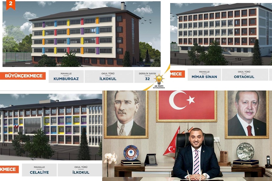 BÜYÜKÇEKMECE’YE YENİ EĞİTİM YUVALARI…