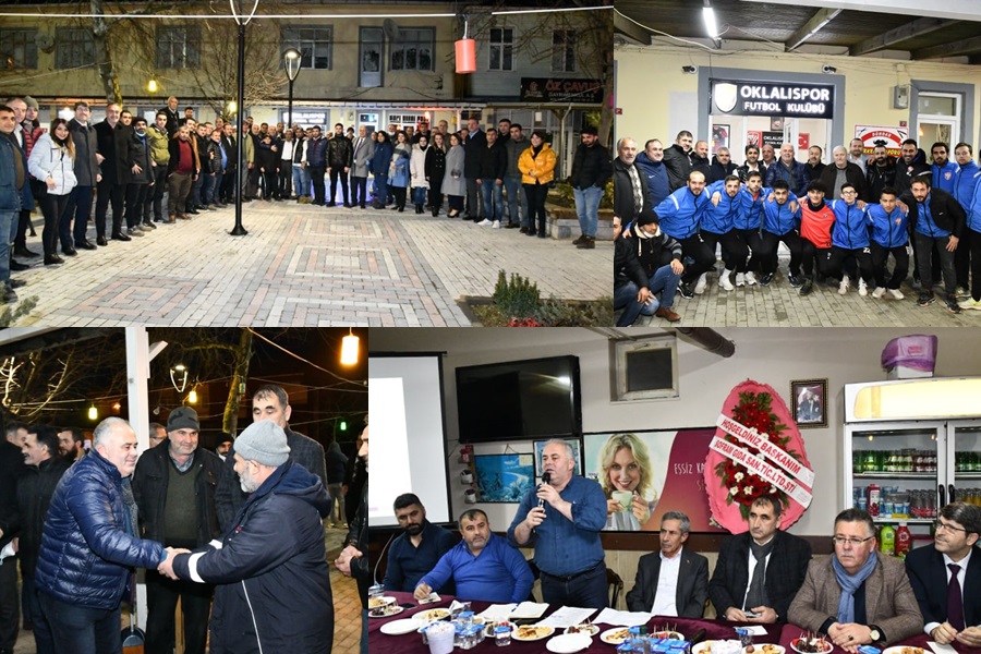 BAŞKAN MESUT ÜNER’İN YEDİNCİ DURAĞI OKLALI OLDU