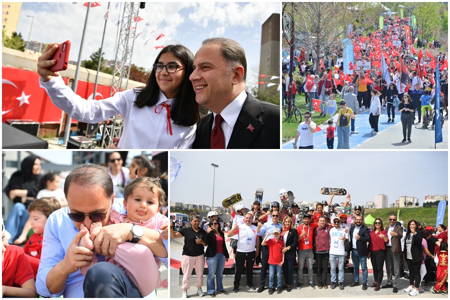 BEYLİKDÜZÜ’NDE 23 NİSAN FESTİVAL COŞKUSUYLA DEVAM EDİYOR