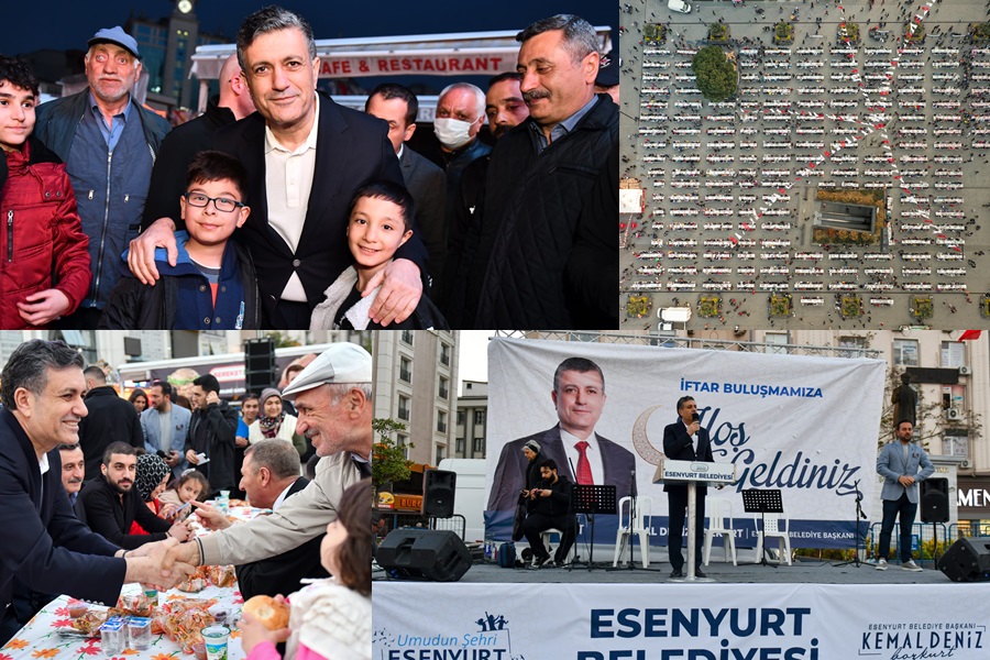 ESENYURTLULAR İFTAR SOFRASINDA BULUŞTU