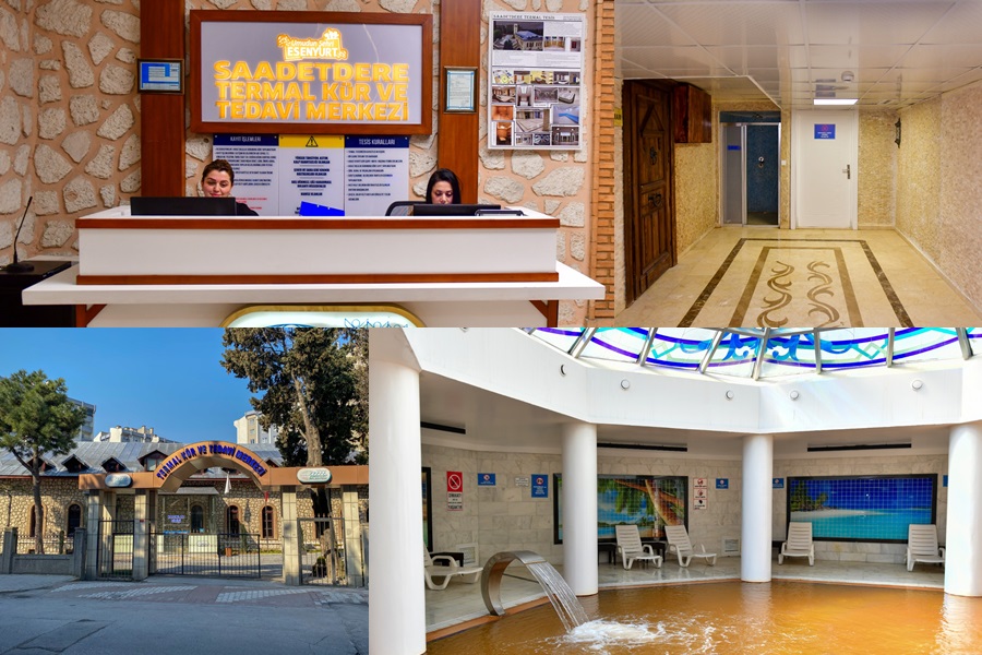 YENİLENEN SAADETDERE KAPLICA TESİSİ HİZMETE AÇILDI
