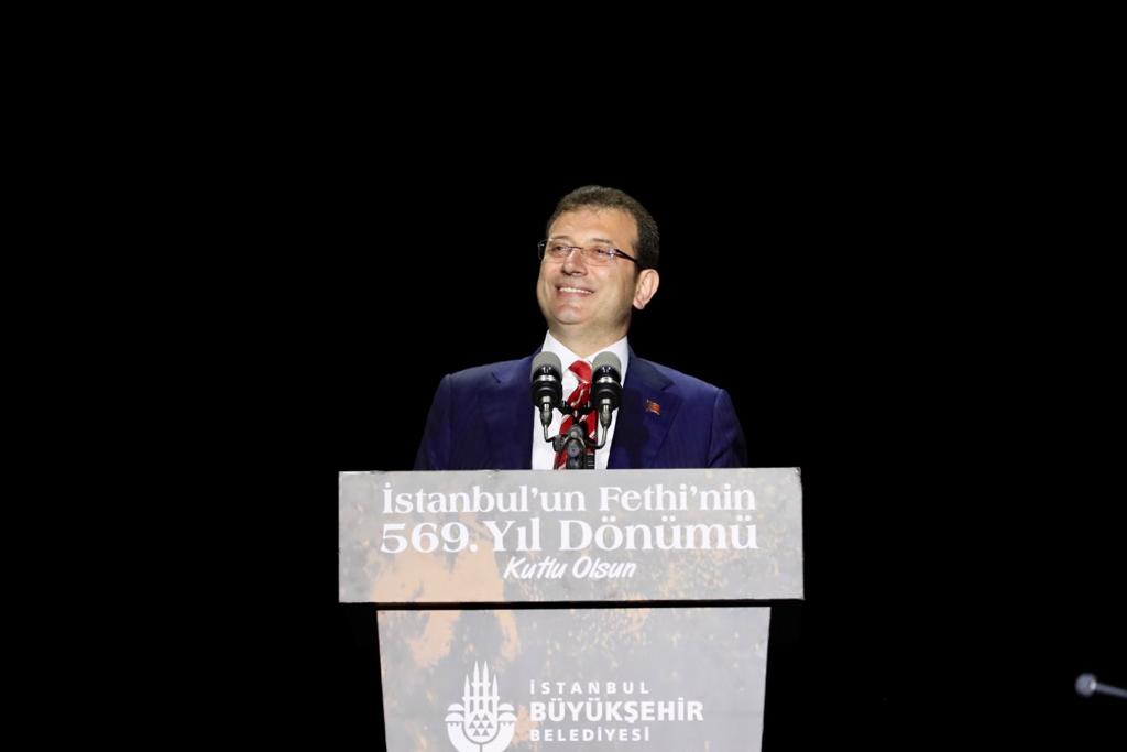 İMAMOĞLU: İSTANBUL’UN FETHİ GÖNÜLLERİN FETHİDİR